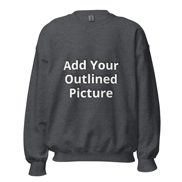 Custom Print Crew Neck Sweatshirt