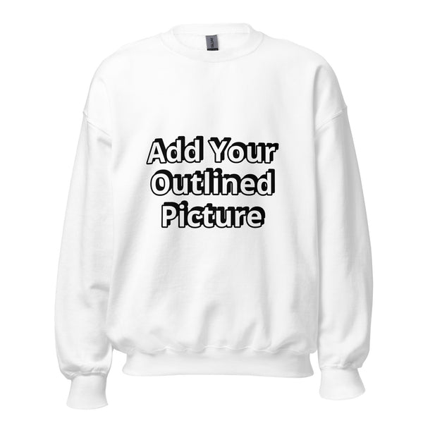 Custom Print Crew Neck Sweatshirt